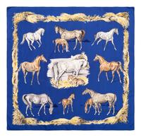 Three Hermès 90cm Silk Scarves