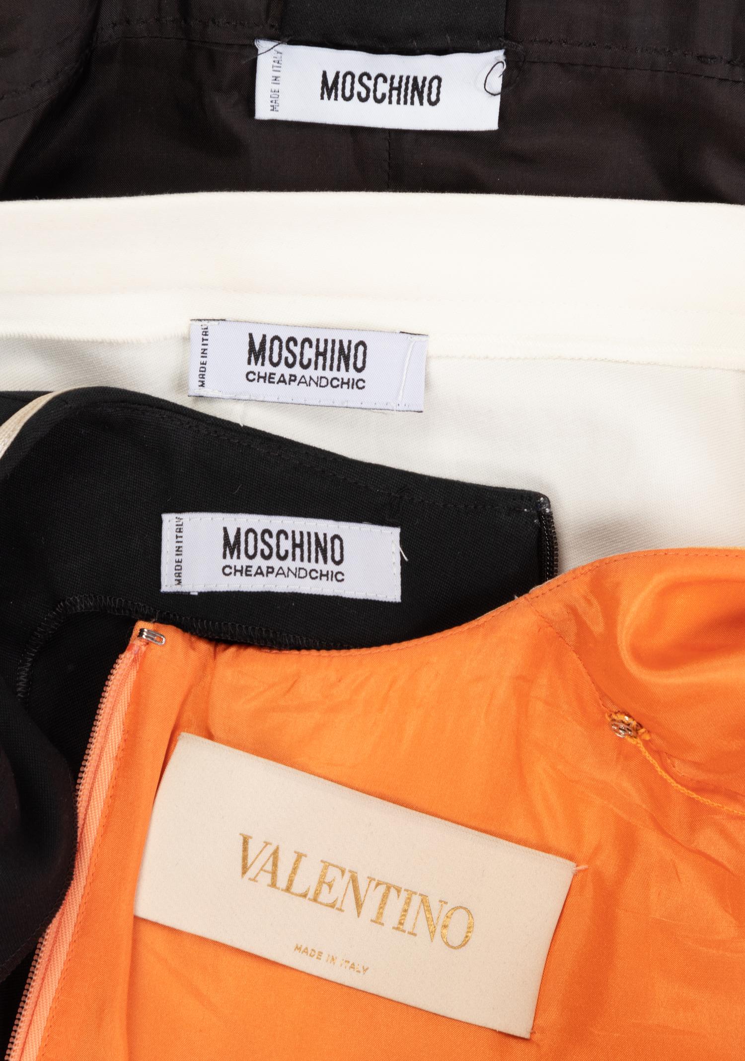 Collection of Three Designer Dresses and One Skirt, 2000-10s