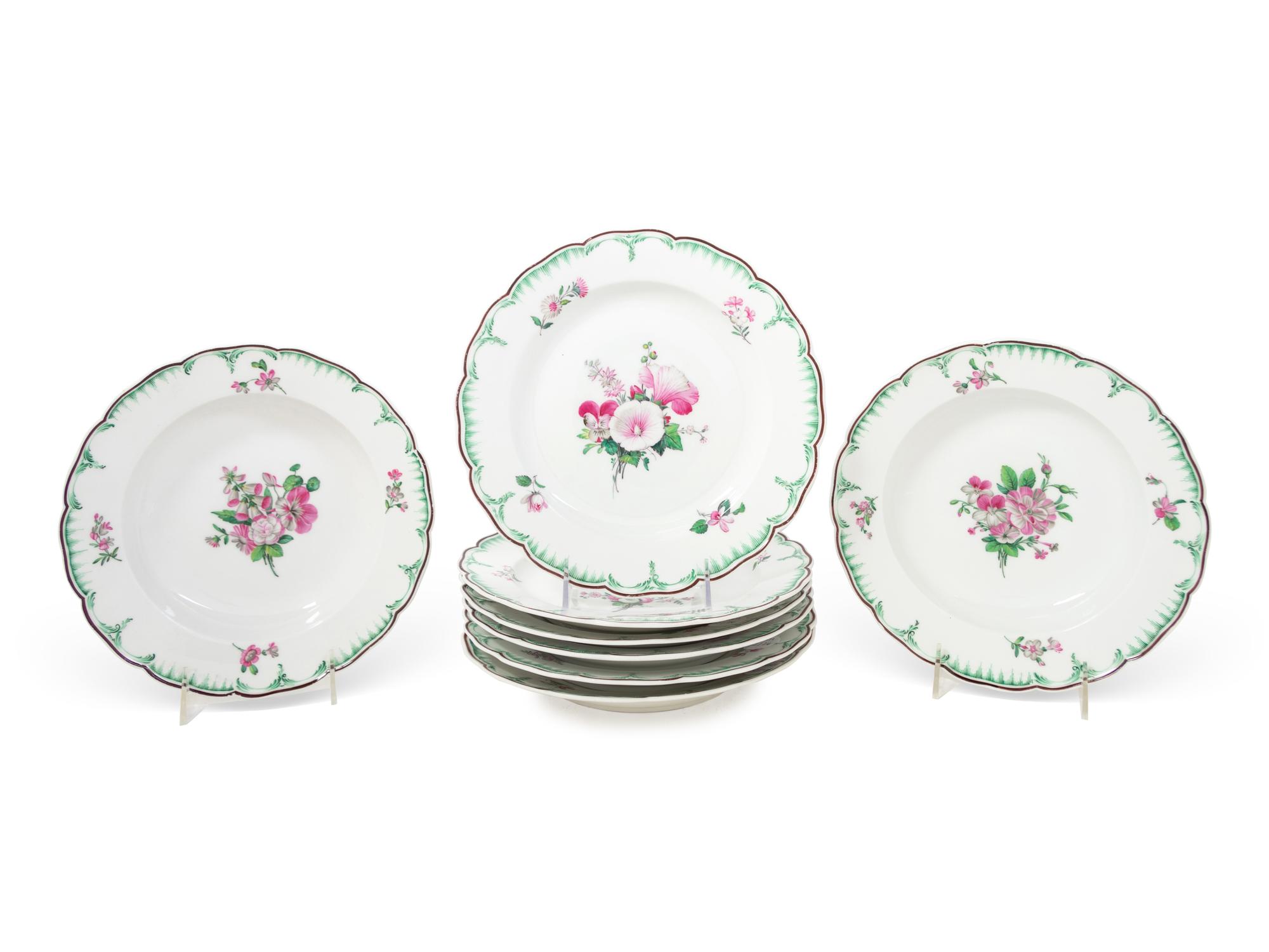A K.P.M. Porcelain Partial Dinner Service