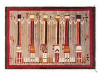 Navajo Yei Weaving [Rug]