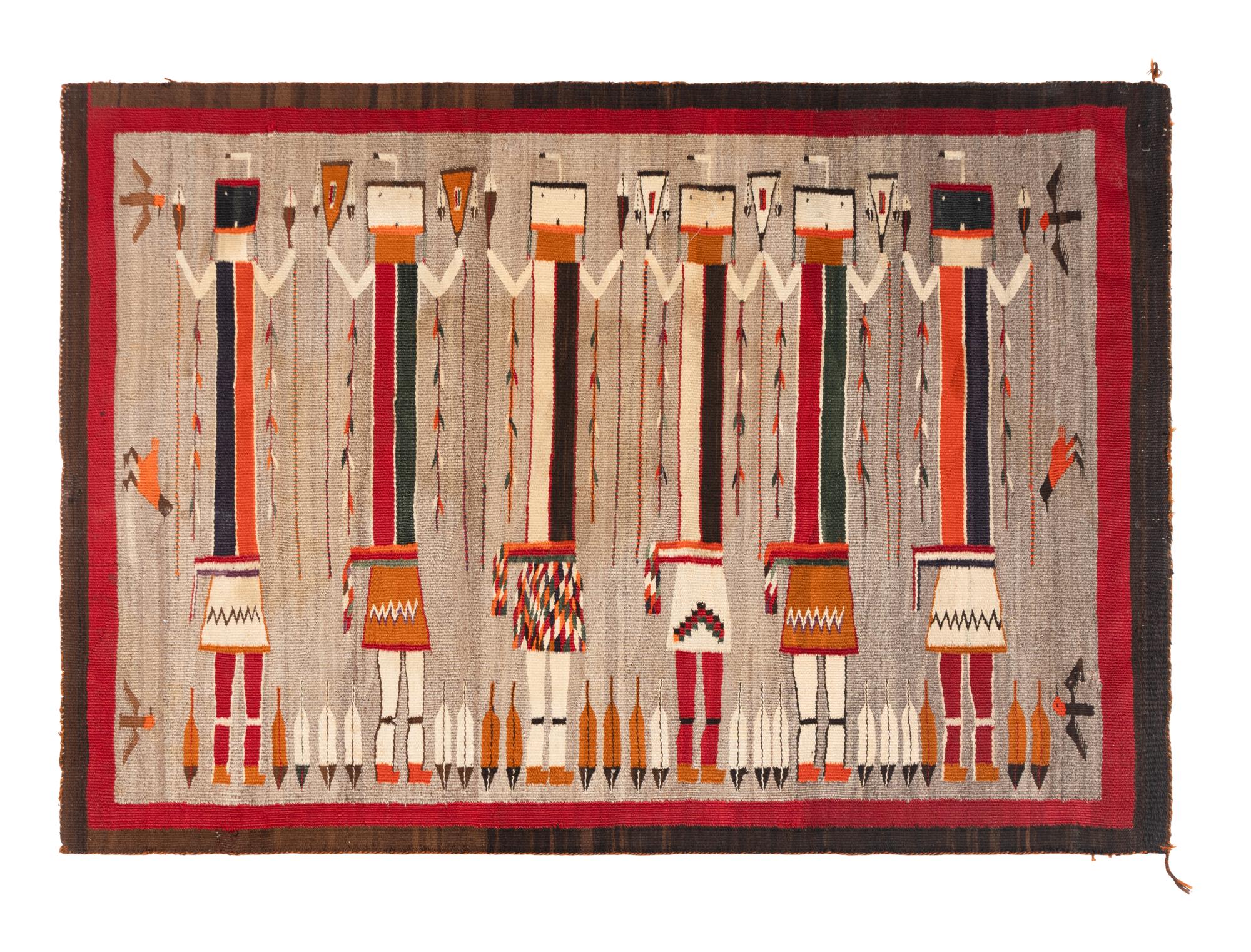 Navajo Yei Weaving [Rug]