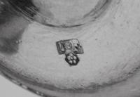 A Dutch Silver Miniature Chamber Stick