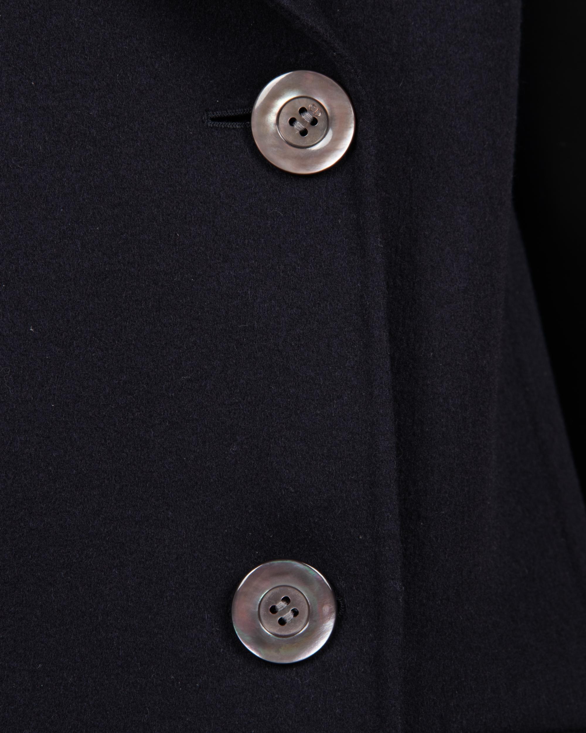 Two Designer Cashmere Jackets: One Christian Dior, One Giorgio Armani