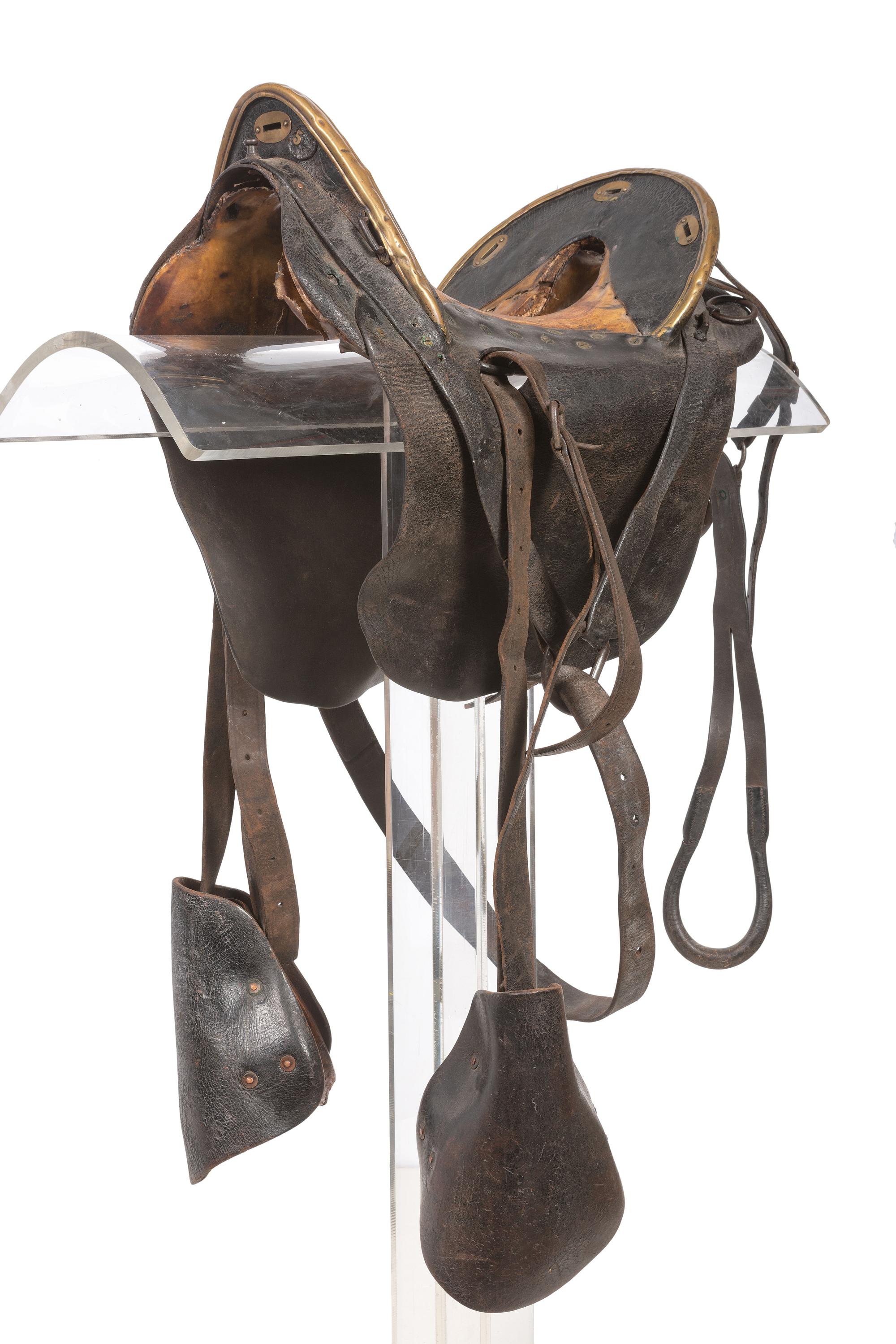 [CIVIL WAR]. Officer’s McClellan Saddle. 1859.