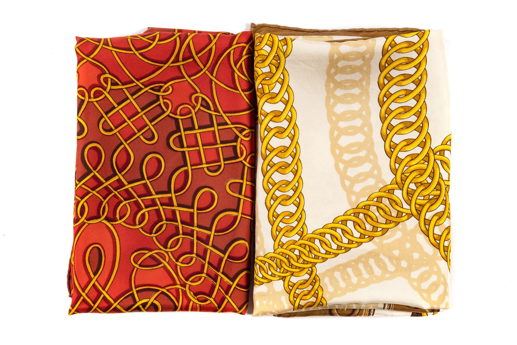 Two Hermès Scarves