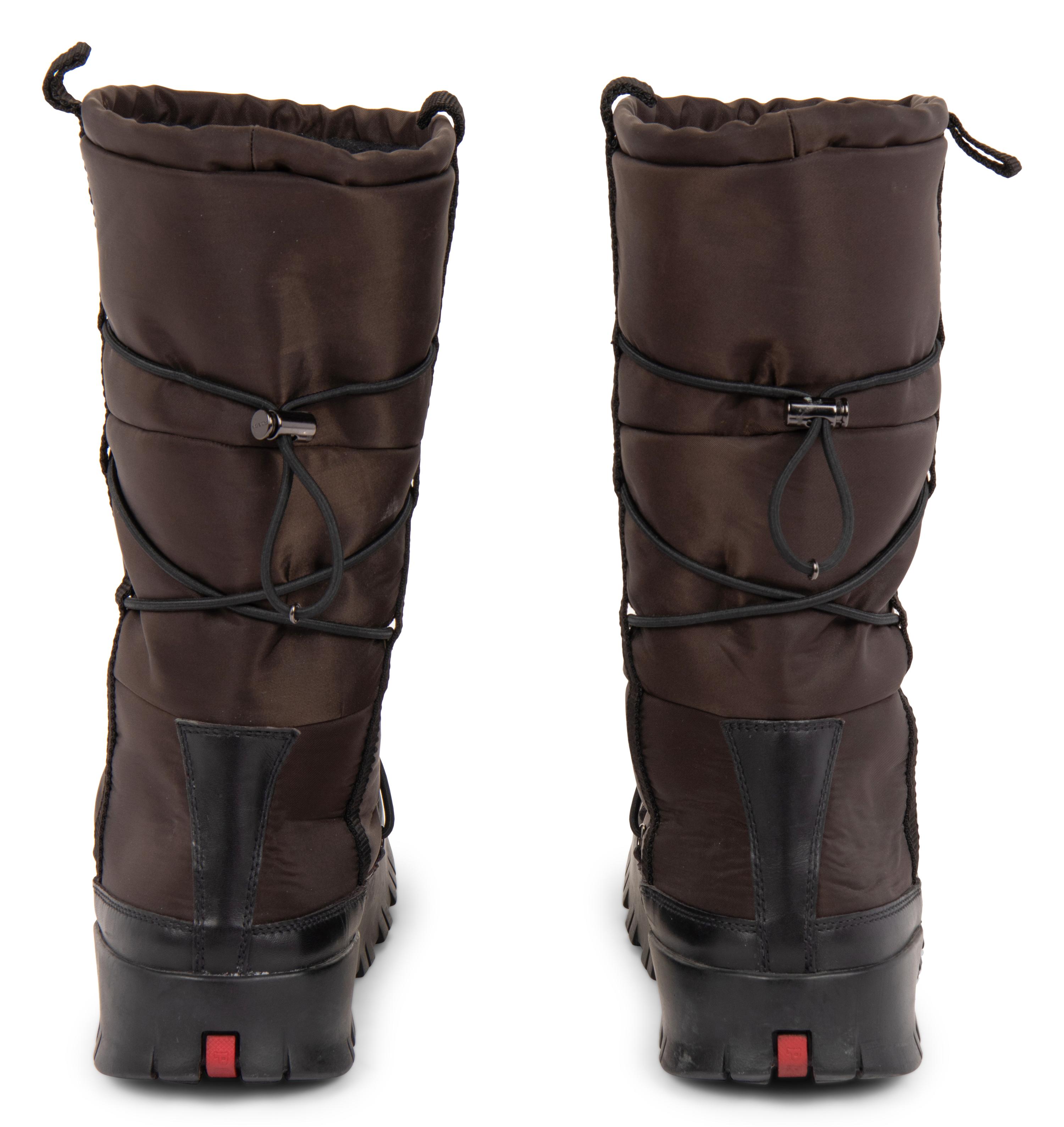 Prada Winter Coat and Boots