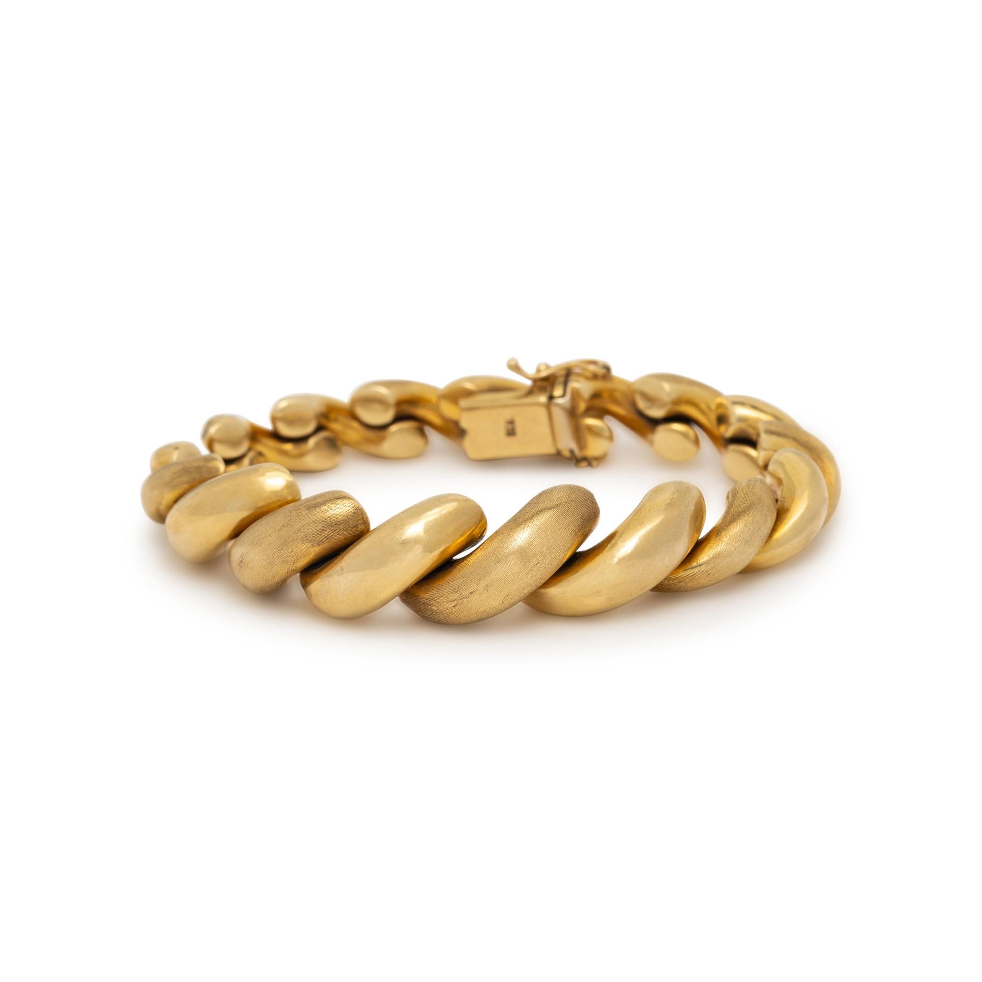 YELLOW GOLD BRACELET