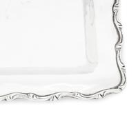A Mexican Silver Serving Tray