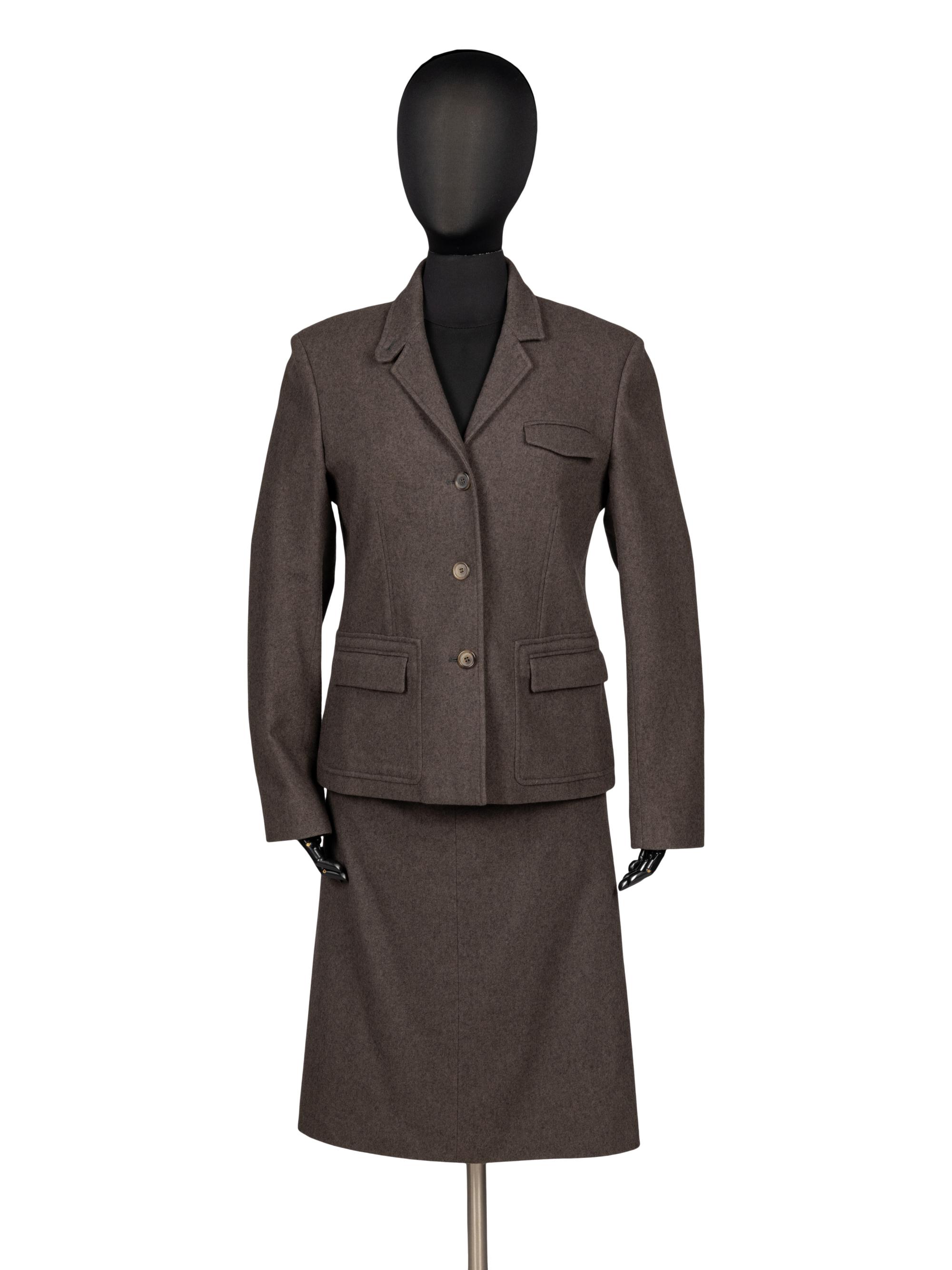 Calvin Klein Collection, Wool Skirt Suit