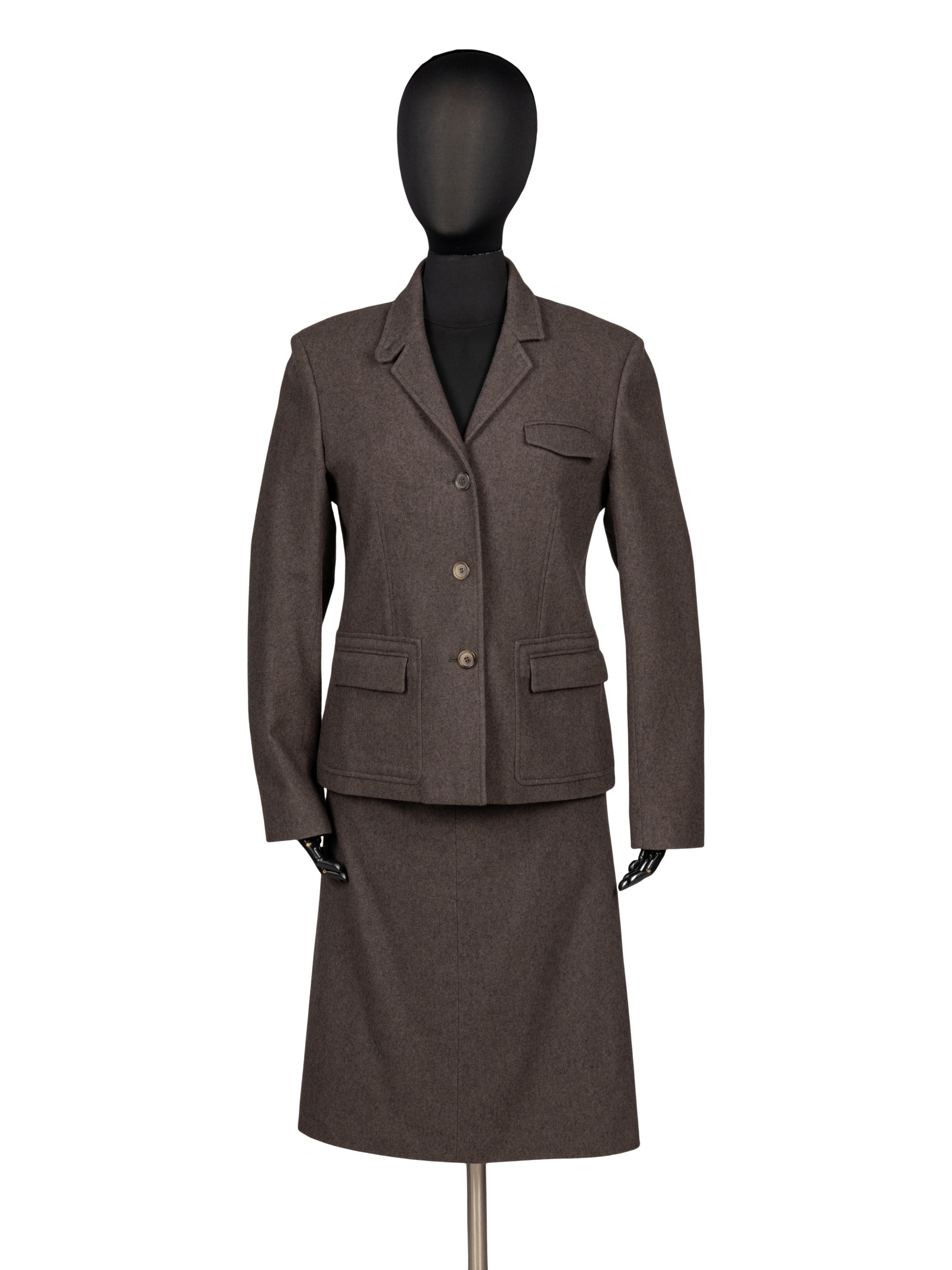 Calvin Klein Collection, Wool Skirt Suit