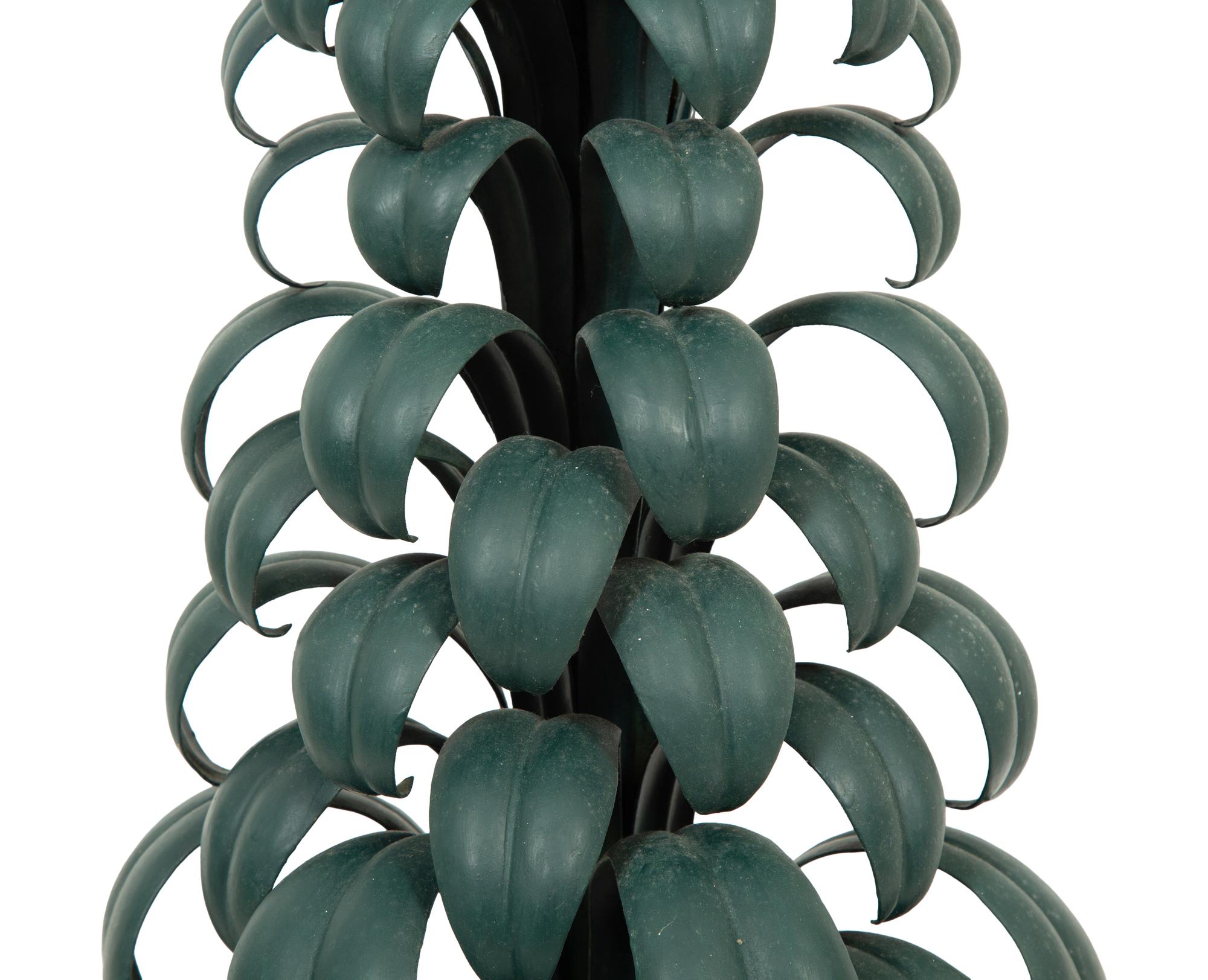 An English Tole-Peinte Potted Plant