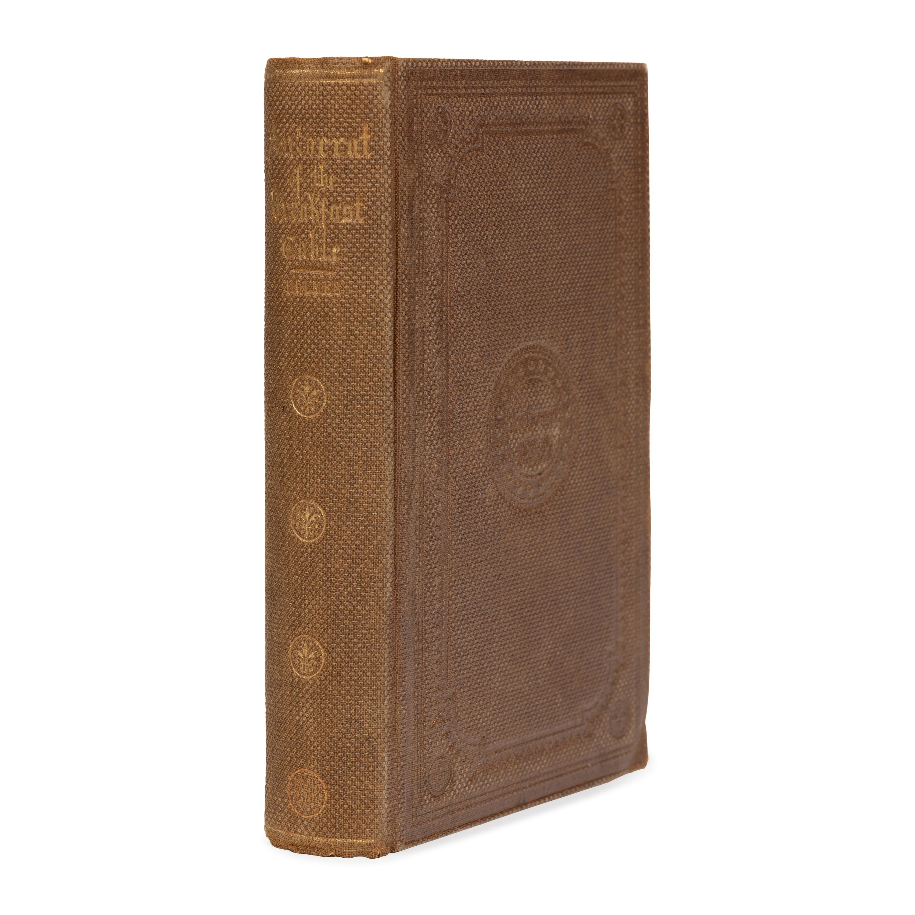 Holmes, Oliver Wendell (1841-1935). The Autocrat of the Breakfast-Table . Boston: Phillips, Sampson and Company, 1858.