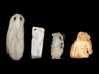 Four Small Chinese Carvings