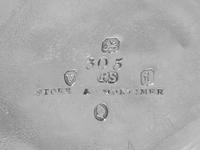 A Storr & Mortimer William IV Silver Burner Stand
