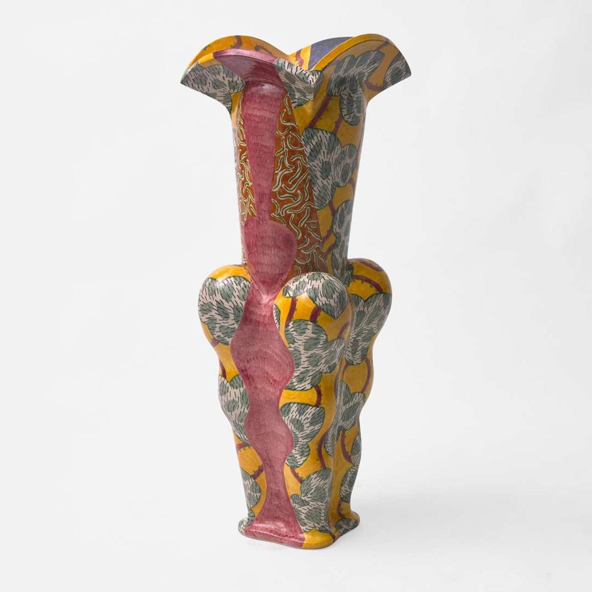 Andrea Gill (American, b. 1948) Monumental Terracotta Vase, USA, 1991