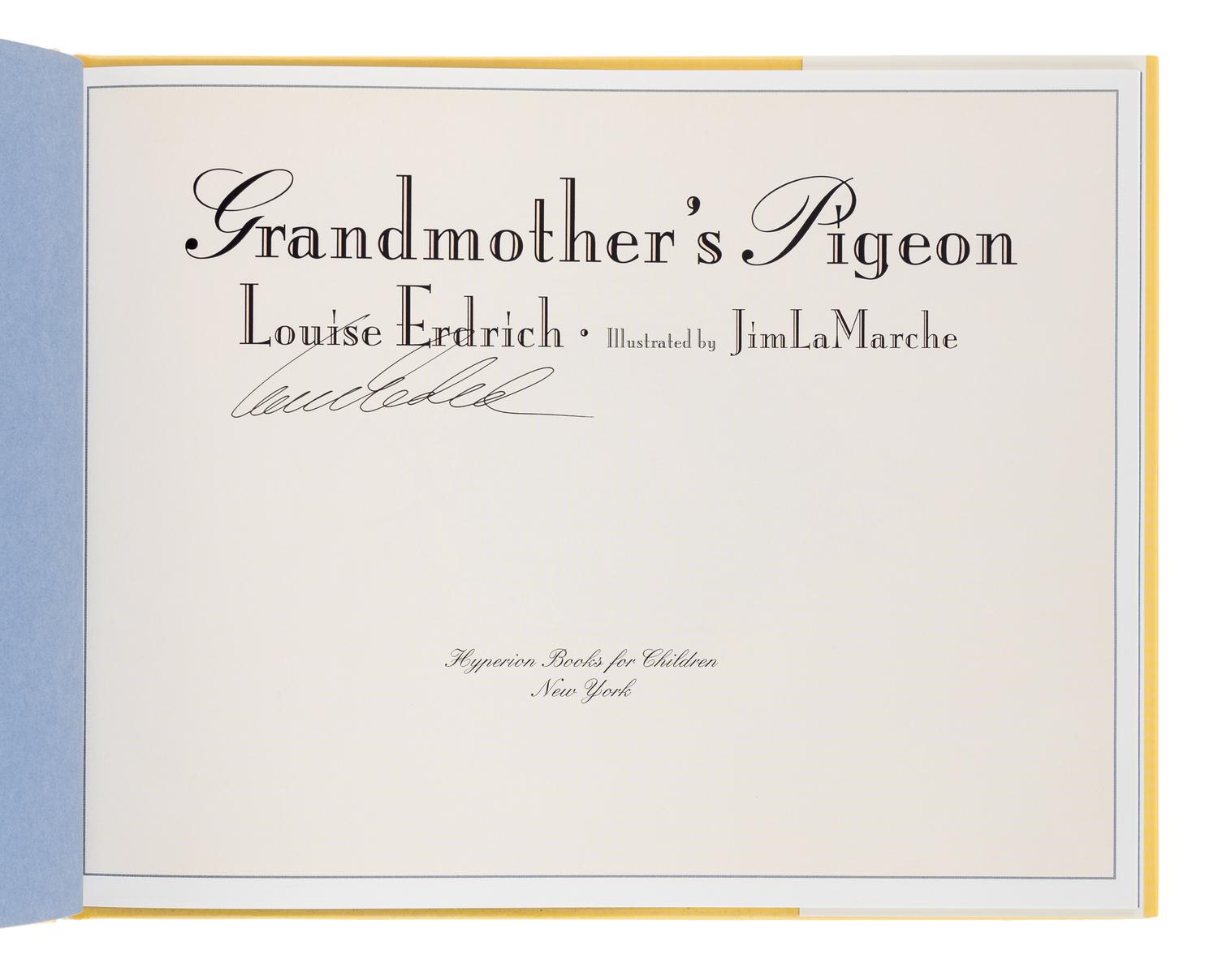 ERDRICH, Louise (b. 1954). Tales of Burning Love . [New York]: HarperCollins, [1996].