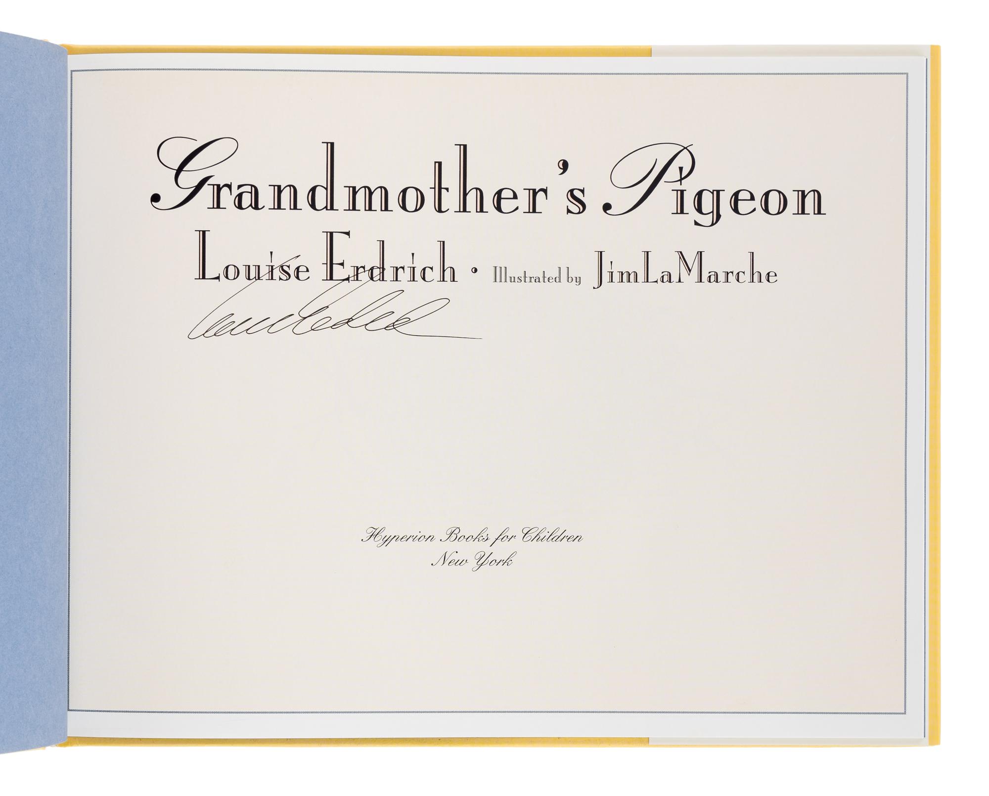 ERDRICH, Louise (b. 1954). Tales of Burning Love . [New York]: HarperCollins, [1996].