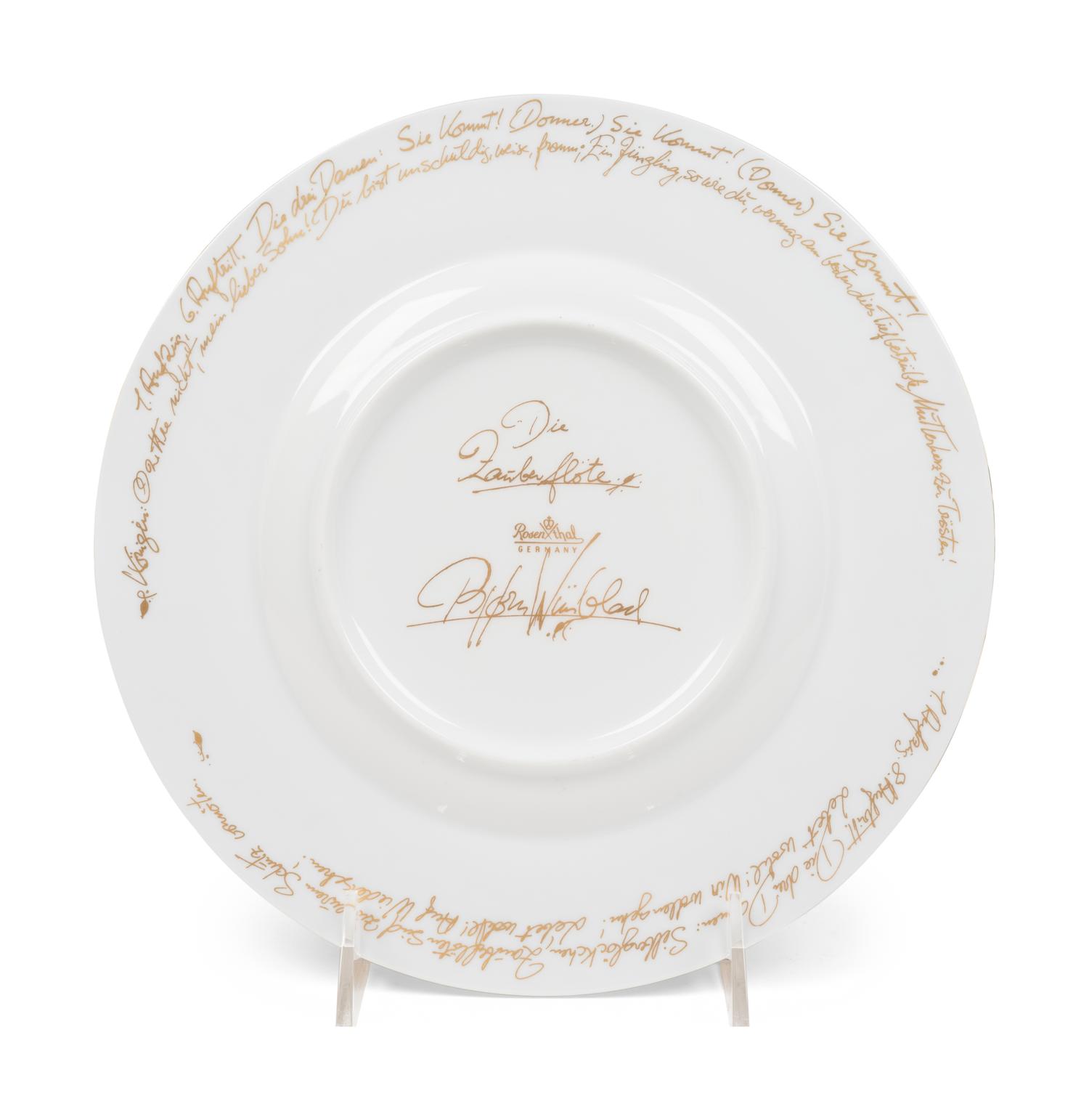 A Rosenthal Magic Flute Porcelain Dessert Service