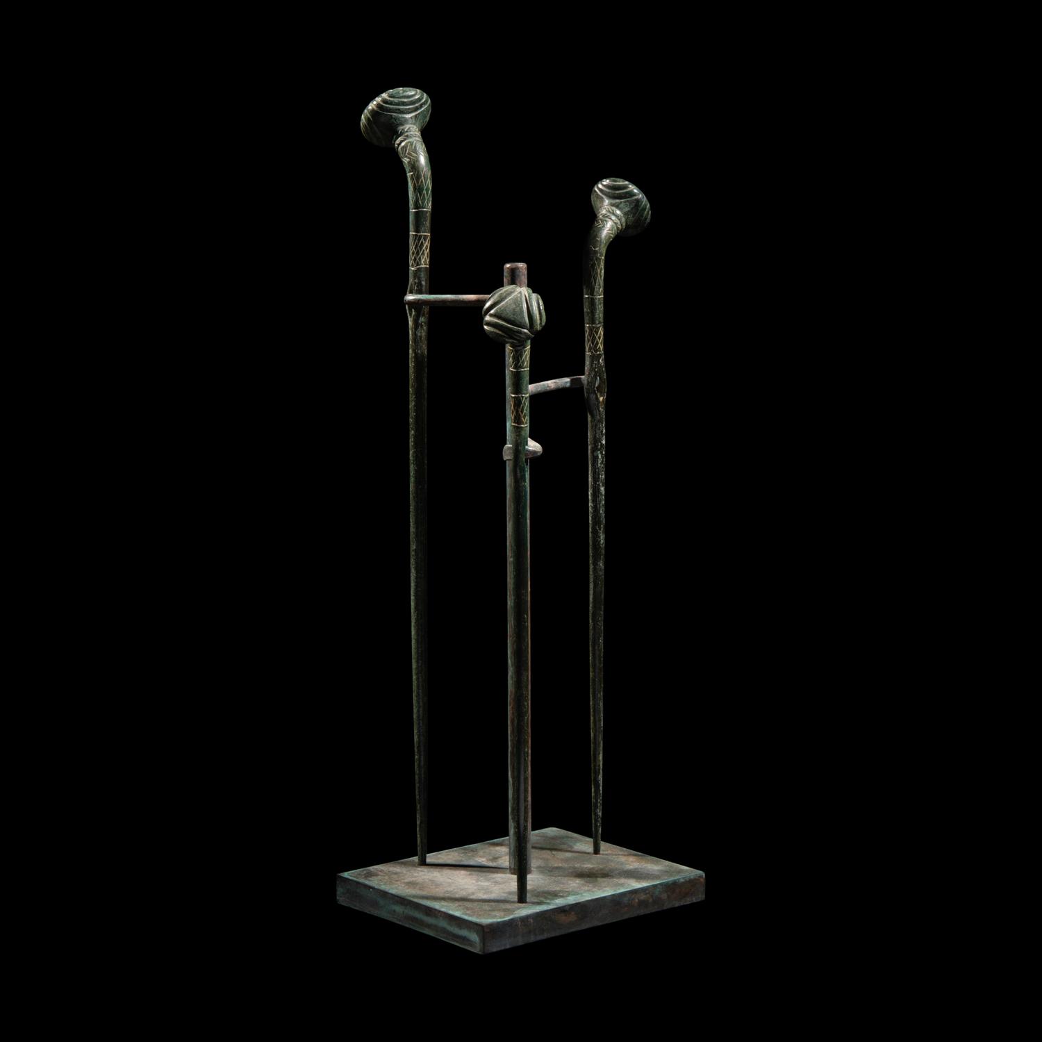 Three Anatolian Bronze Dress Pins