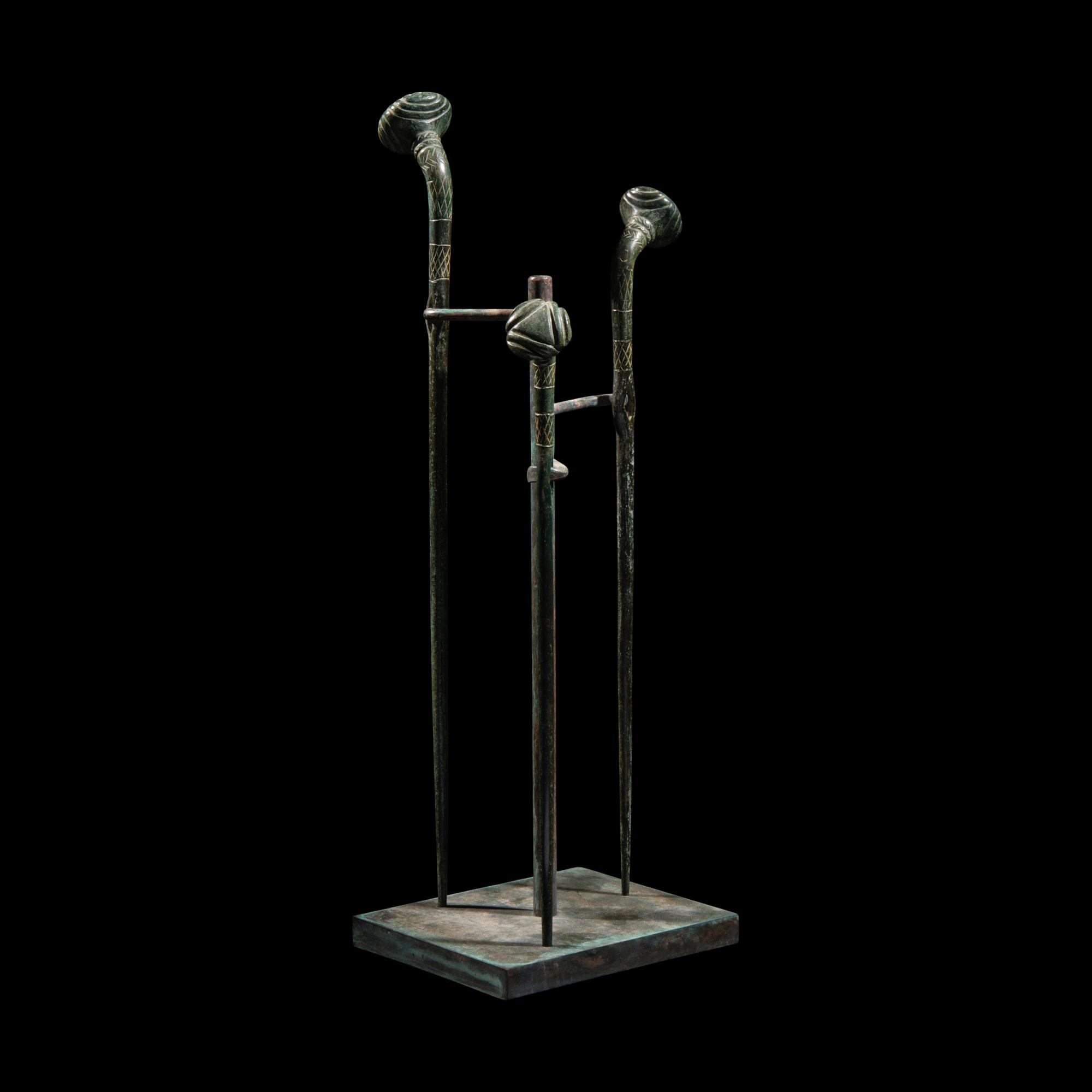 Three Anatolian Bronze Dress Pins