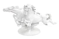 An Italian Ceramic Figural Group Width 18 inches. — 20TH CENTURY