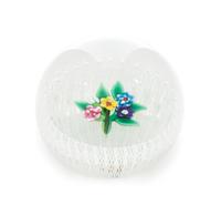 Paul Ysart, (Spanish, 1904-1991), a Bouquet in a Basket paperweight