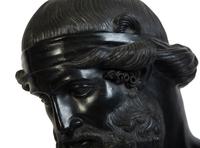 A Grand Tour Bronze Bust of Plato — 19TH CENTURY