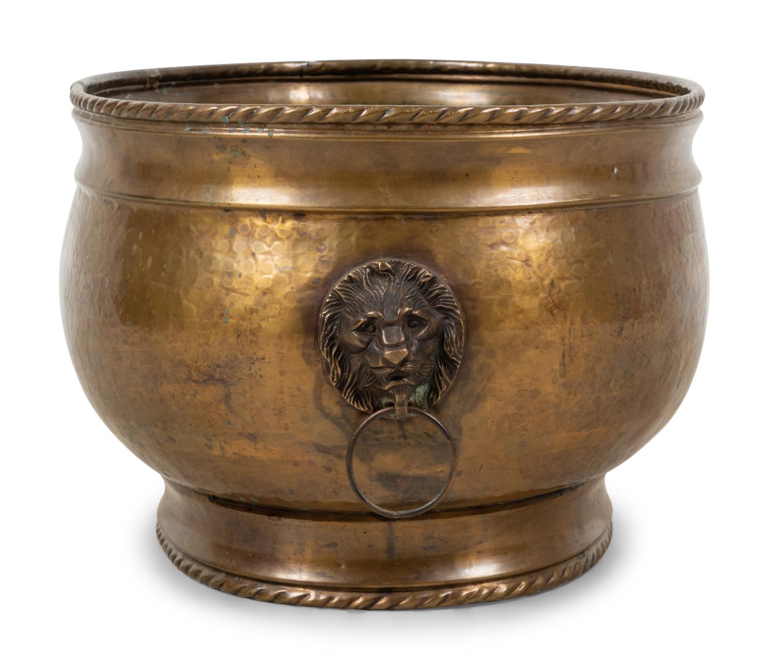 A Large English Brass Cistern