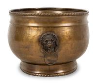 A Large English Brass Cistern