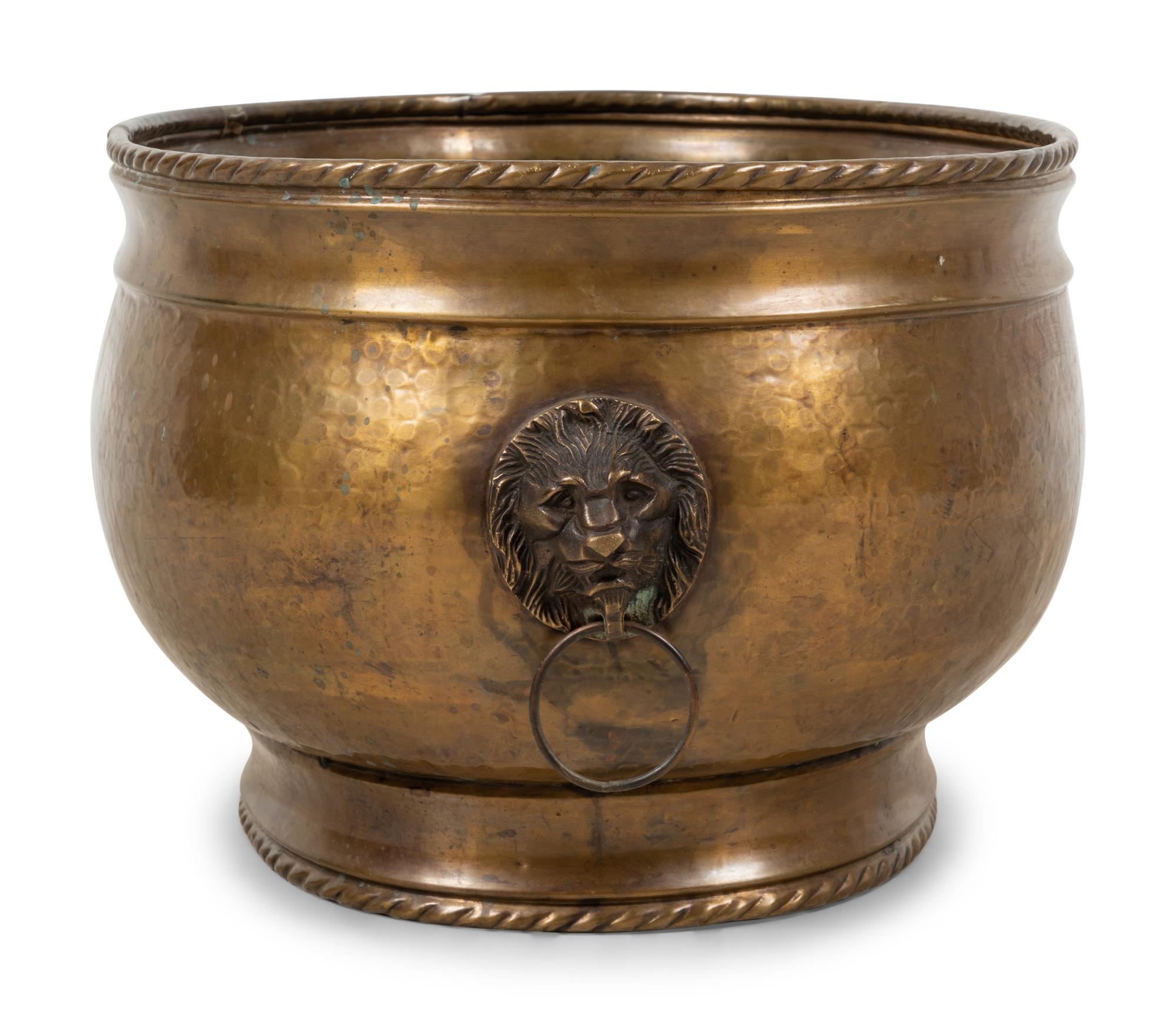 A Large English Brass Cistern