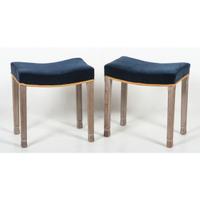 Pair of Queen Elizabeth II Coronation Stools