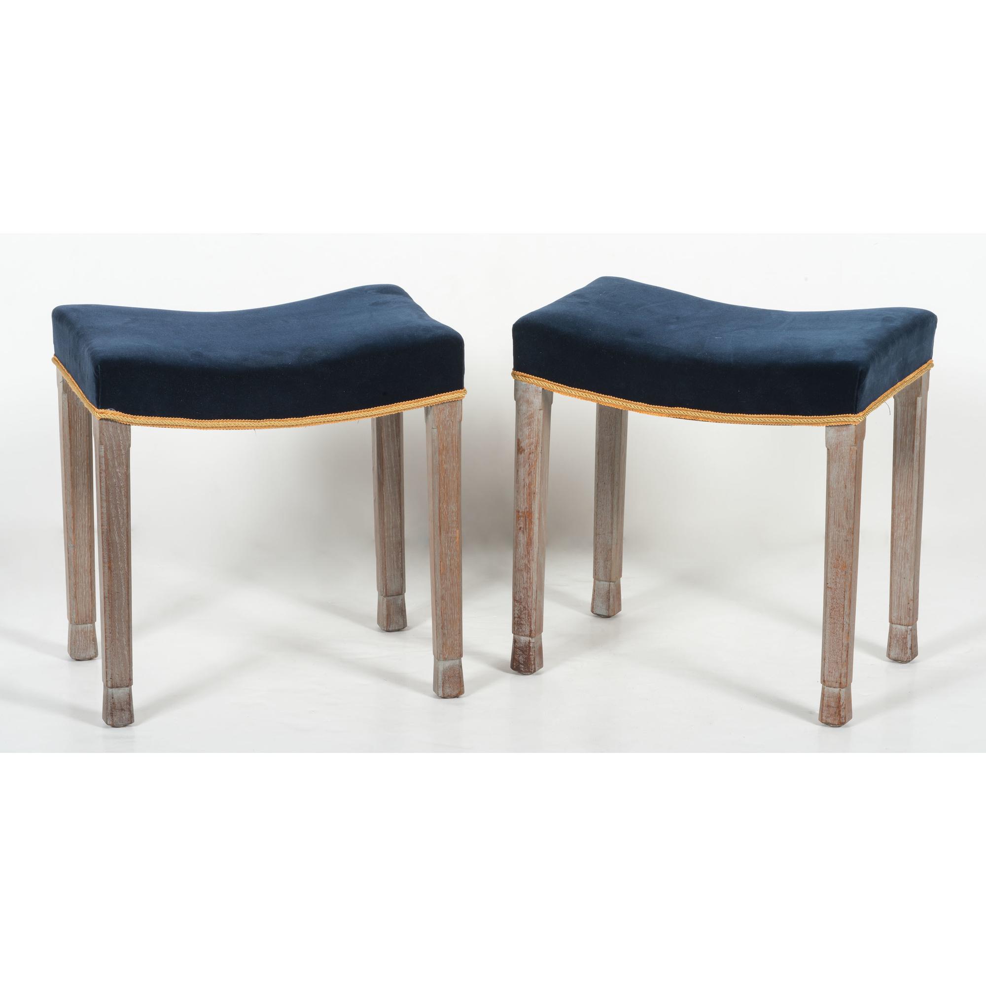 Pair of Queen Elizabeth II Coronation Stools