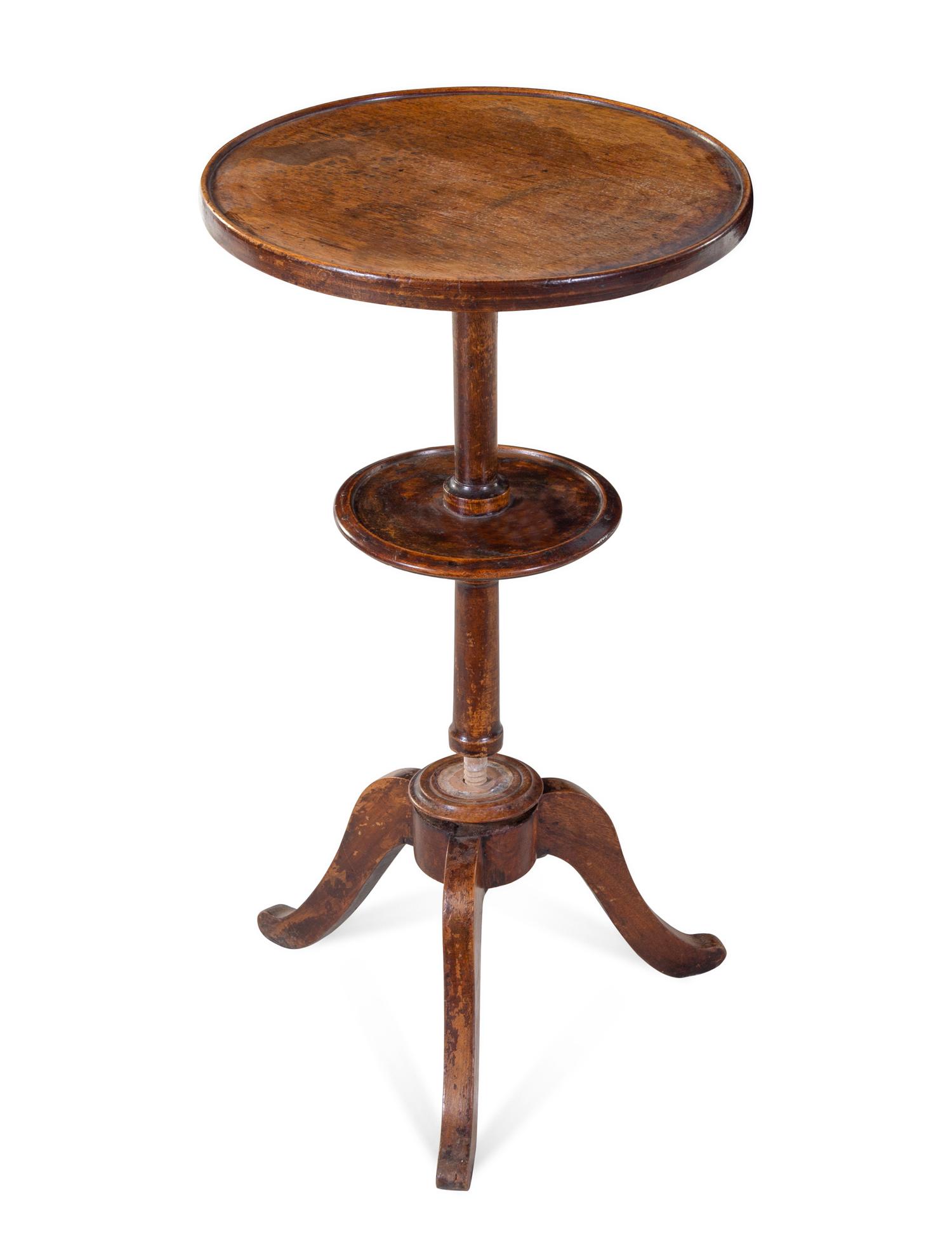 An English Walnut Pedestal Table