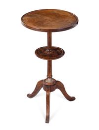 An English Walnut Pedestal Table
