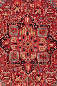 A Heriz Wool Rug