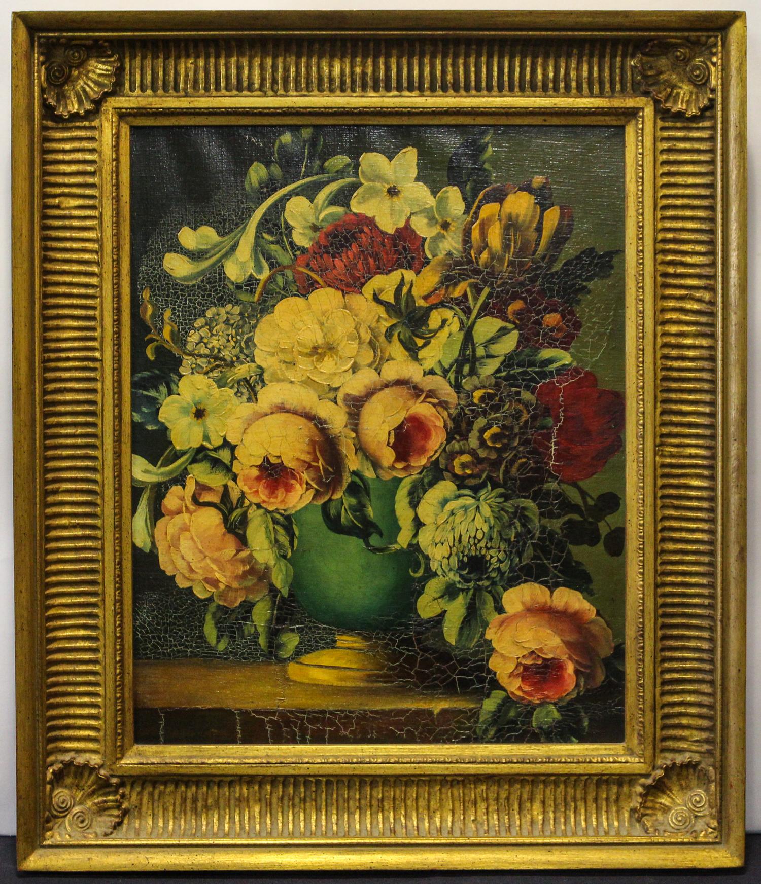 Artist Unknown, , Decorative Floral Still Life