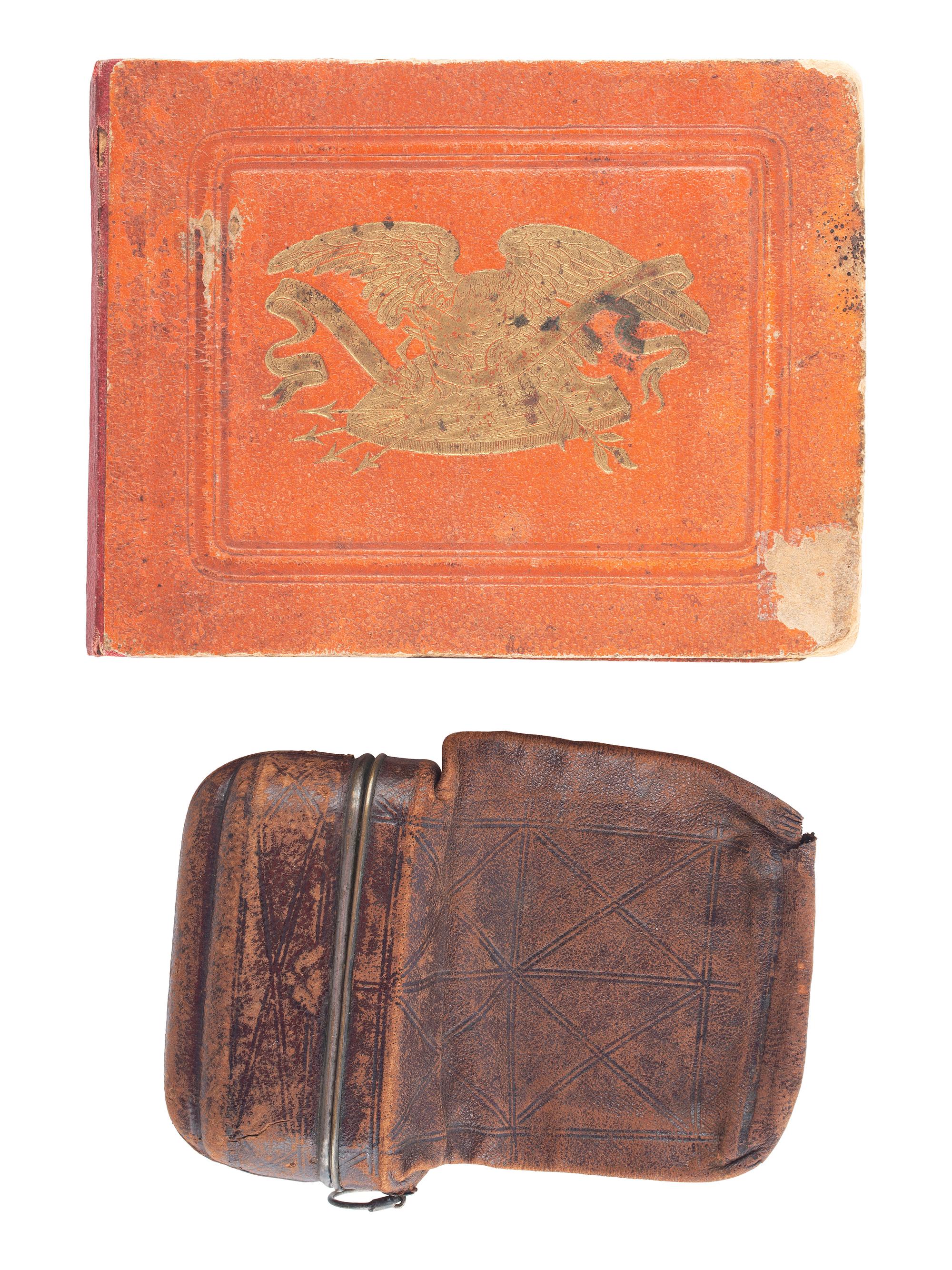 [CIVIL WAR]. A group of 5 smoking-related items, comprising: