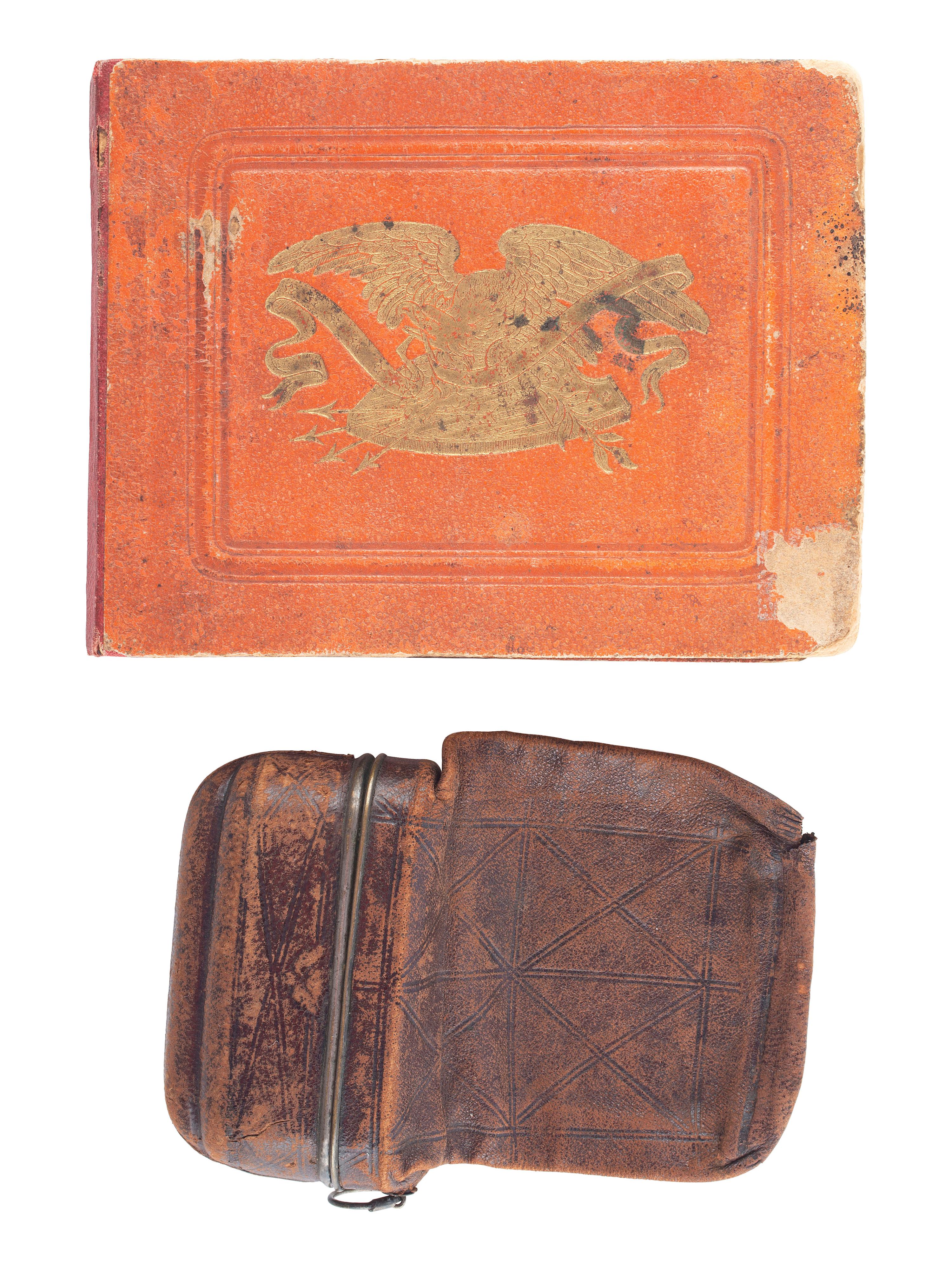 [CIVIL WAR]. A group of 5 smoking-related items, comprising: