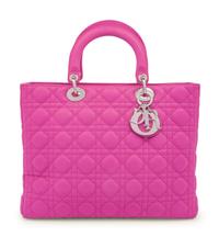 Christian Dior Pink Cannage Medium Lady Dior Bag, 2010