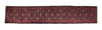 A Persian Wool Runner 17 feet 4 x 3 feet 6 inches. — 20TH CENTURY