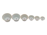 A Set of Six Chinese Famille Rose Porcelain Cups