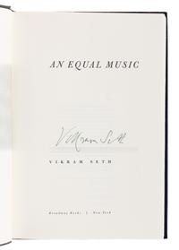 SETH, Vikram (b. 1952). A group of 3 FIRST AMERICAN EDITIONS by Seth, ALL SIGNED, comprising: