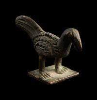 A Roman Bronze Cockerel