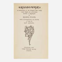 [Children's & Illustrated] [Nielsen, Kay] Wilson, Romer (editor) Red Magic: A Collection of the World's Best Fairy Tales from All Countries