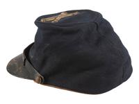 [CIVIL WAR]. Model 1858 forage cap with artillery insignia.