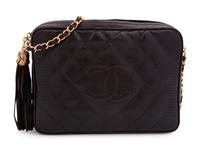Chanel Quilted Lizard Skin Crossbody Bag, 1989-91