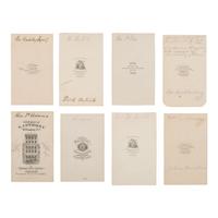 [Early Photography]. A group of 128 Items, including photographs of abolitionists, clergy, and academics.