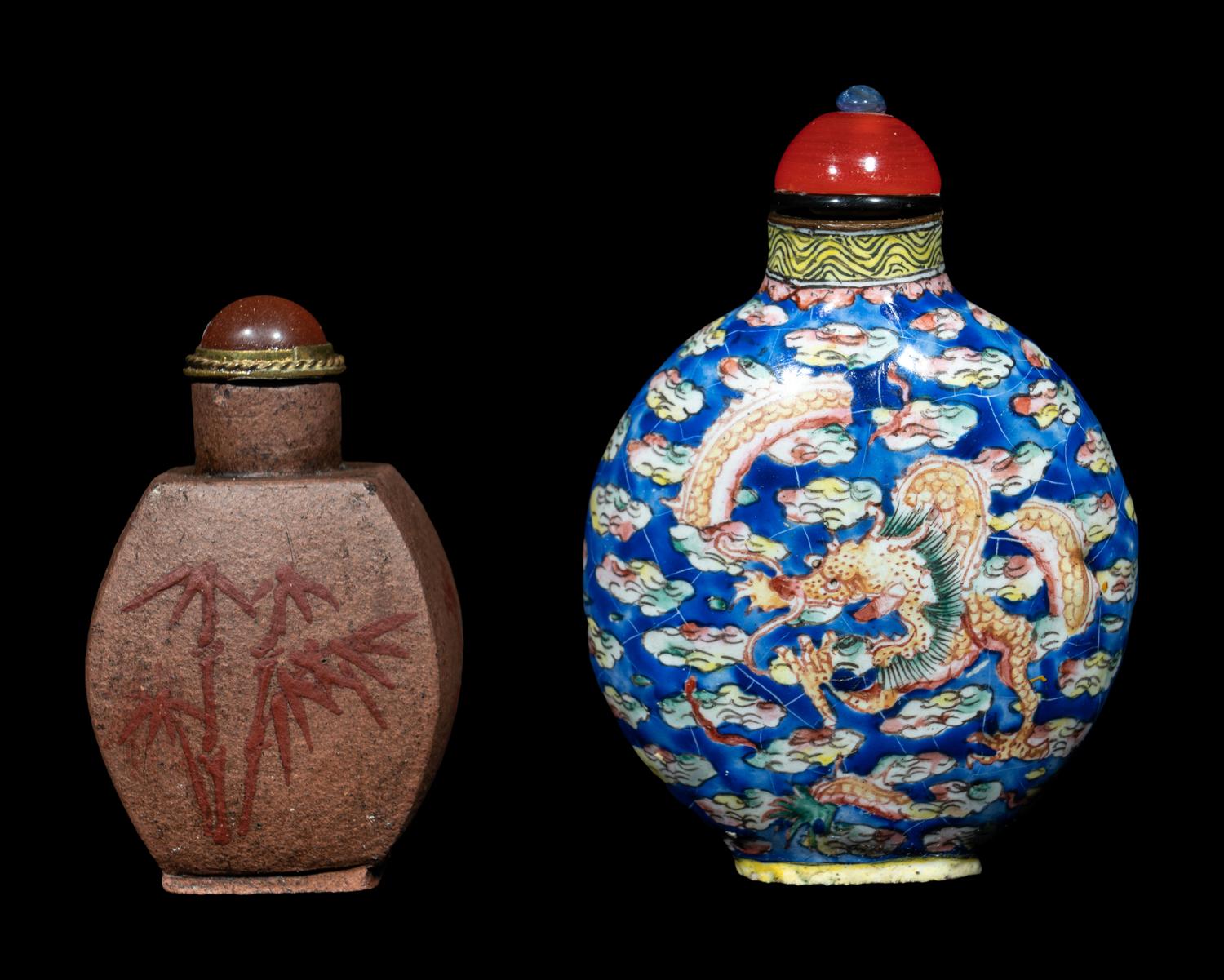 Two Chinese Snuff Bottles