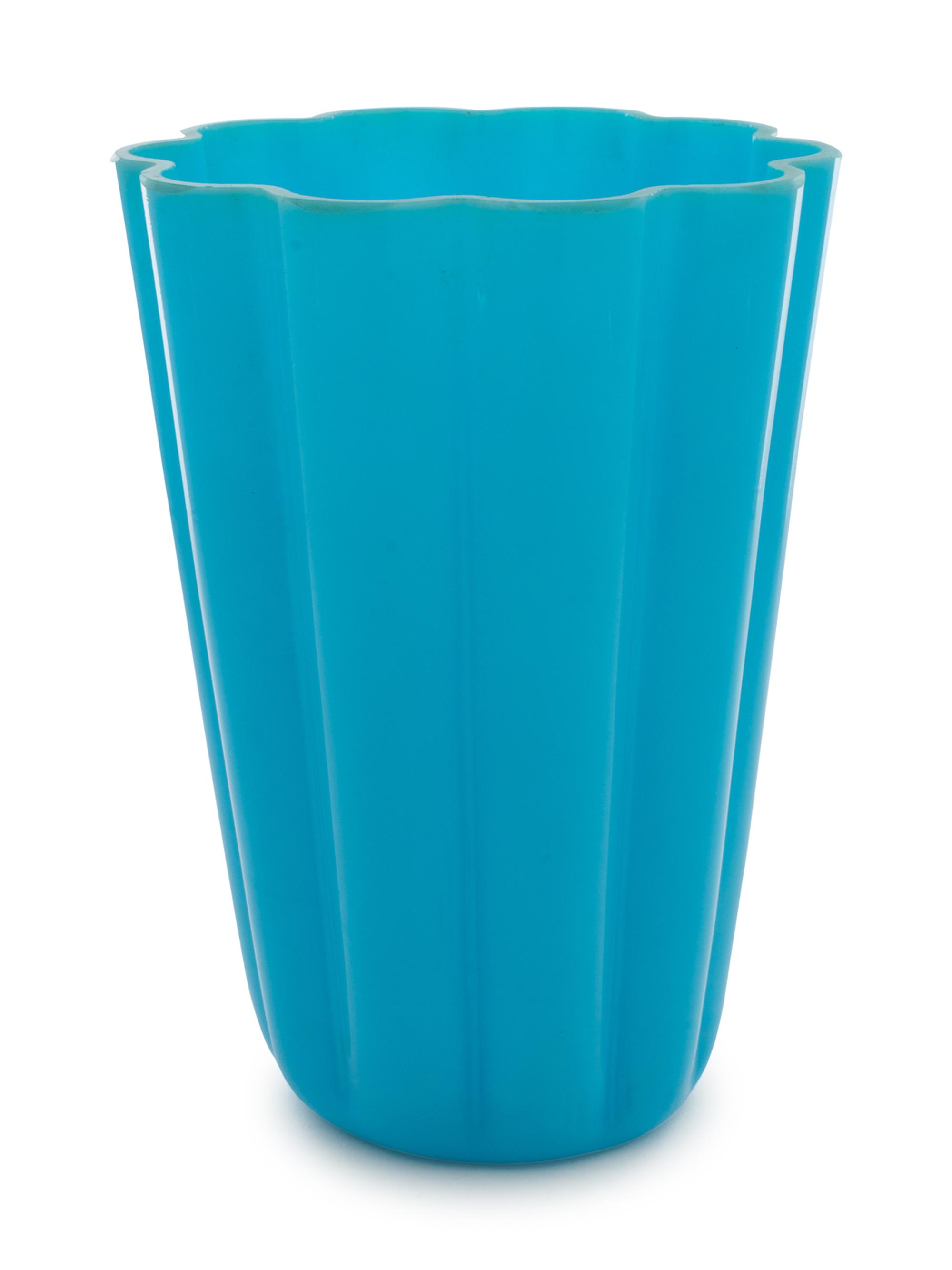An Opaline Glass Vase