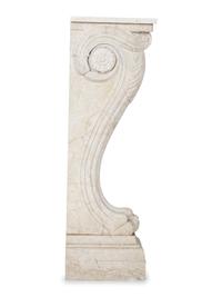 A Group of Four Carved Marble Corbels — 19TH CENTURY